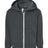 BELLA + CANVAS Toddler Sponge Fleece Full-Zip Hoodie Sweatshirt-1