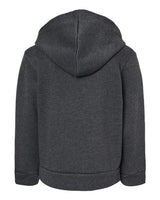 BELLA + CANVAS Toddler Sponge Fleece Full-Zip Hoodie Sweatshirt-2