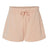 Independent Trading Co. Women’s Lightweight California Wave Wash Fleece Shorts-1