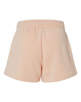 Independent Trading Co. Women’s Lightweight California Wave Wash Fleece Shorts-2