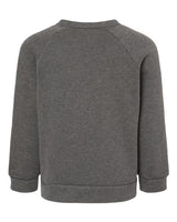 BELLA + CANVAS Toddler Sponge Fleece Raglan Crewneck Sweatshirt-2