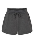 Independent Trading Co. Women’s Lightweight California Wave Wash Fleece Shorts-1