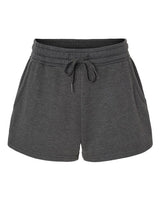 Independent Trading Co. Women’s Lightweight California Wave Wash Fleece Shorts-1