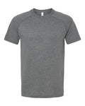 BELLA + CANVAS Men's Heather CVC Raglan Tee-1