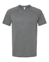 BELLA + CANVAS Men's Heather CVC Raglan Tee-1