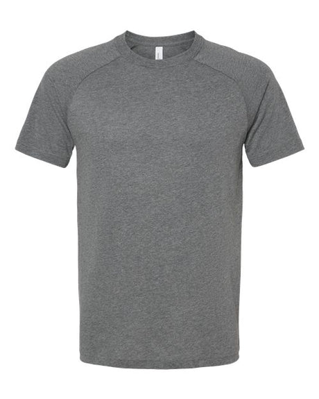 BELLA + CANVAS Men's Heather CVC Raglan Tee-1