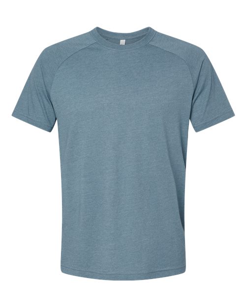 BELLA + CANVAS Men's Heather CVC Raglan Tee-1
