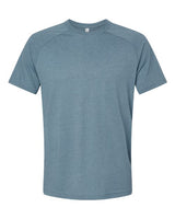 BELLA + CANVAS Men's Heather CVC Raglan Tee-1