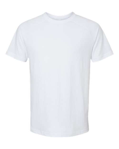 BELLA + CANVAS Men's Heather CVC Raglan Tee-1