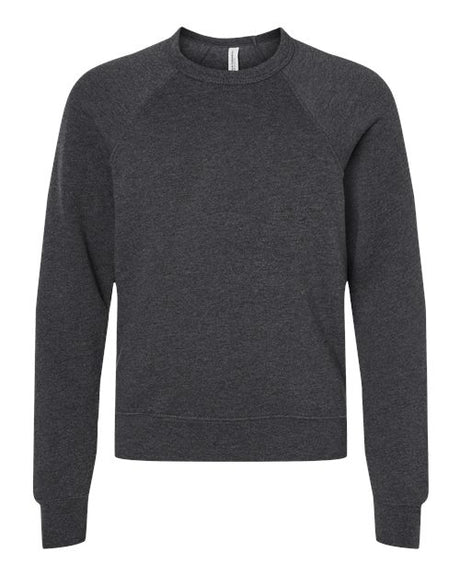 BELLA + CANVAS Youth Sponge Fleece Crewneck Sweatshirt-1
