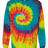 Colortone Men's Tie-Dyed Long Sleeve T-Shirt-1