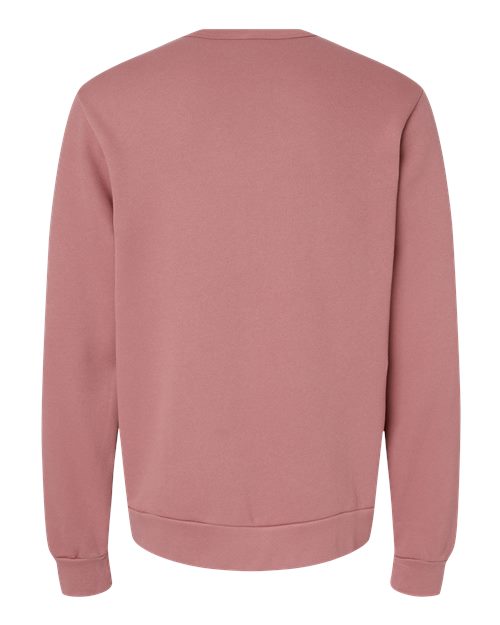 BELLA + CANVAS Men's Sponge Fleece Classic Crewneck Sweatshirt-2