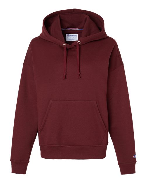 Champion Women's Powerblend Hooded Sweatshirt-1