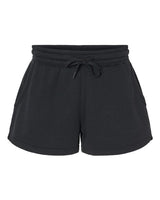 Independent Trading Co. Women’s Lightweight California Wave Wash Fleece Shorts-1
