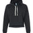J. America Women's Crop Hooded Sweatshirt-1