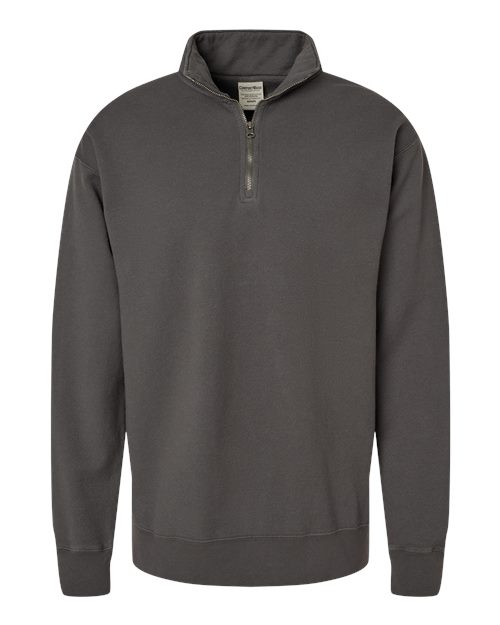 ComfortWash by Hanes Men's Garment-Dyed Quarter-Zip Sweatshirt-1