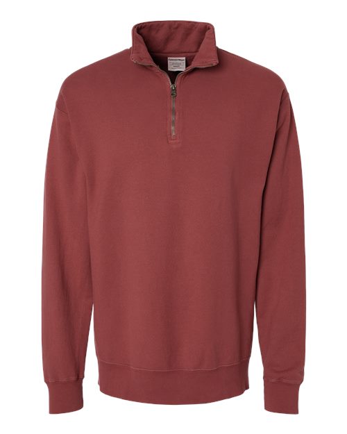 ComfortWash by Hanes Men's Garment-Dyed Quarter-Zip Sweatshirt-1