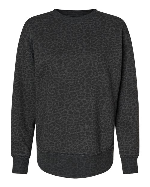 LAT Women's Weekend Fleece Crewneck Sweatshirt-1