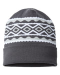 Cap America USA- Made Diamond Cuffed Beanie-1