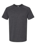 BELLA + CANVAS Men's Heather CVC Raglan Tee-1