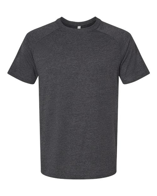 BELLA + CANVAS Men's Heather CVC Raglan Tee-1