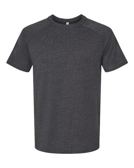 BELLA + CANVAS Men's Heather CVC Raglan Tee-1