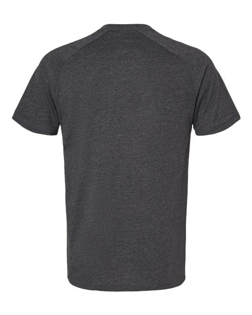 BELLA + CANVAS Men's Heather CVC Raglan Tee-2