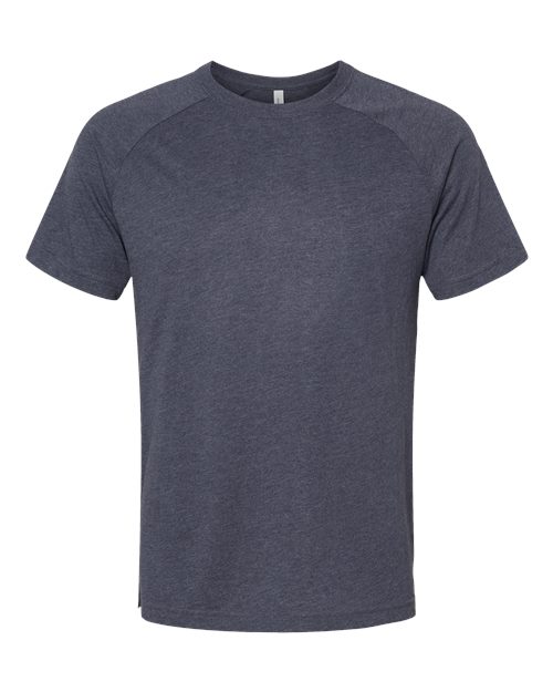 BELLA + CANVAS Men's Heather CVC Raglan Tee-1