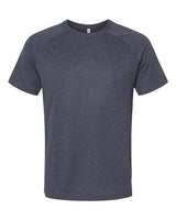 BELLA + CANVAS Men's Heather CVC Raglan Tee-1