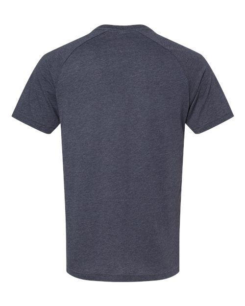 BELLA + CANVAS Men's Heather CVC Raglan Tee-2