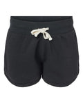 J. America Women's Fleece Shorts-1