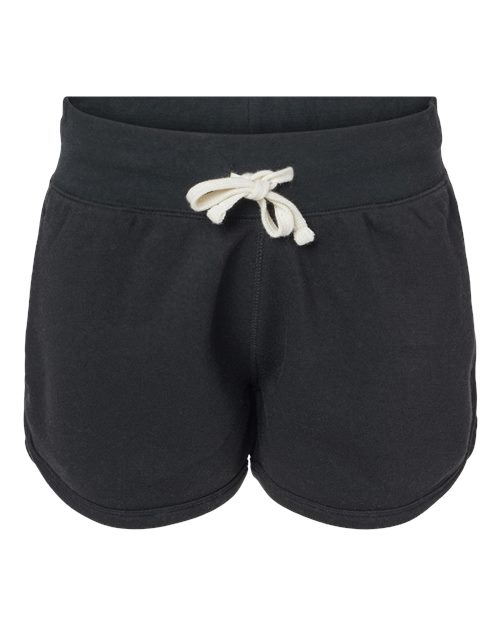 J. America Women's Fleece Shorts-1