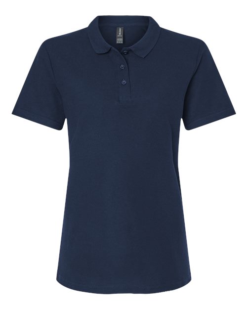 Gildan Women's Softstyle Pique Polo-1
