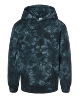 Independent Trading Co. Youth Midweight Tie-Dyed Hooded Sweatshirt-1