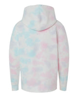 Independent Trading Co. Youth Midweight Tie-Dyed Hooded Sweatshirt-2