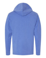ComfortWash by Hanes Men's Garment-Dyed Jersey Hooded Long Sleeve T-Shirt-2