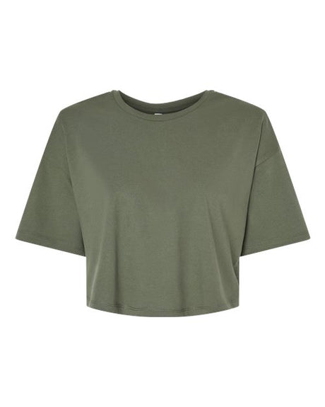 BELLA + CANVAS Women's Jersey Crop Tee-1