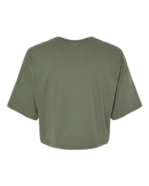 BELLA + CANVAS Women's Jersey Crop Tee-2