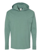 ComfortWash by Hanes Men's Garment-Dyed Jersey Hooded Long Sleeve T-Shirt-1