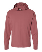ComfortWash by Hanes Men's Garment-Dyed Jersey Hooded Long Sleeve T-Shirt-1