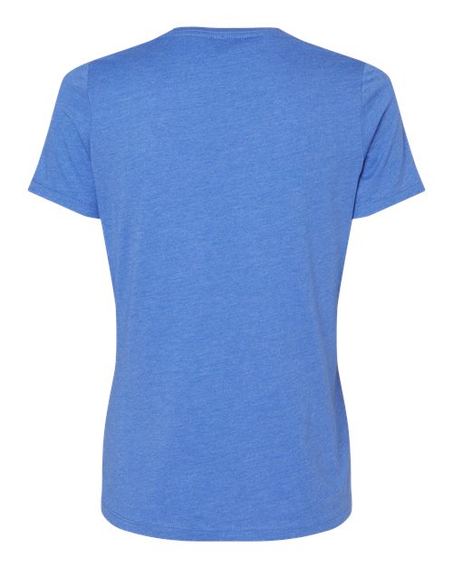 BELLA + CANVAS Women's Relaxed Heather CVC V-Neck Tee-2