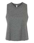 BELLA + CANVAS Women's Racerback Crop Tank-1