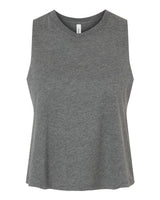 BELLA + CANVAS Women's Racerback Crop Tank-1