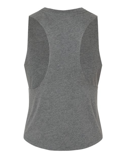 BELLA + CANVAS Women's Racerback Crop Tank-2