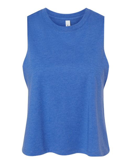 BELLA + CANVAS Women's Racerback Crop Tank-1