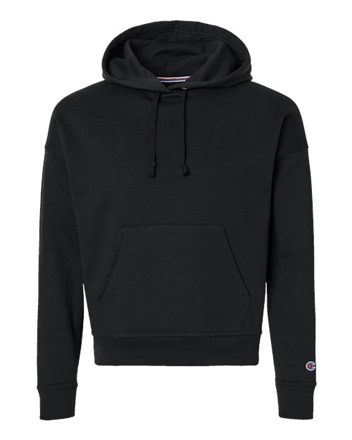 Champion Women's Powerblend Hooded Sweatshirt-1