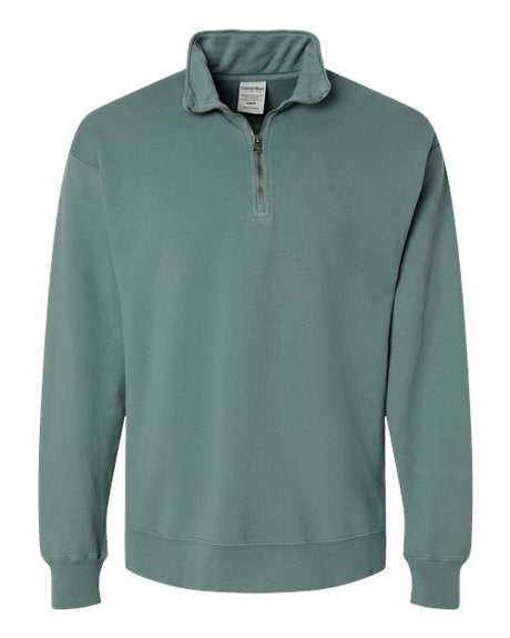 ComfortWash by Hanes Men's Garment-Dyed Quarter-Zip Sweatshirt-1