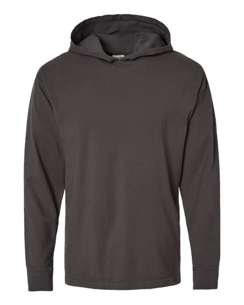 ComfortWash by Hanes Men's Garment-Dyed Jersey Hooded Long Sleeve T-Shirt-1