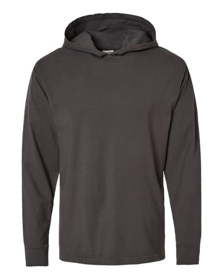 ComfortWash by Hanes Men's Garment-Dyed Jersey Hooded Long Sleeve T-Shirt-1