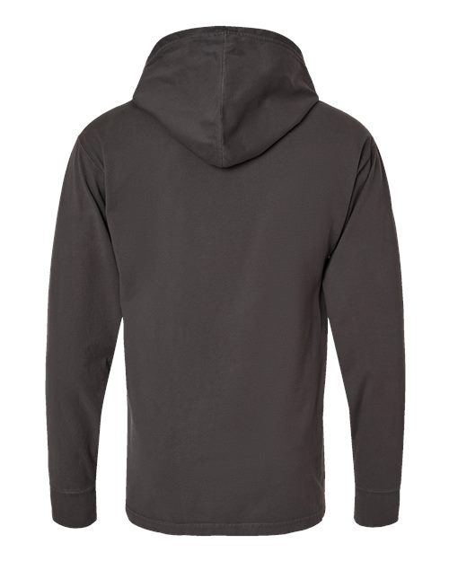 ComfortWash by Hanes Men's Garment-Dyed Jersey Hooded Long Sleeve T-Shirt-2
